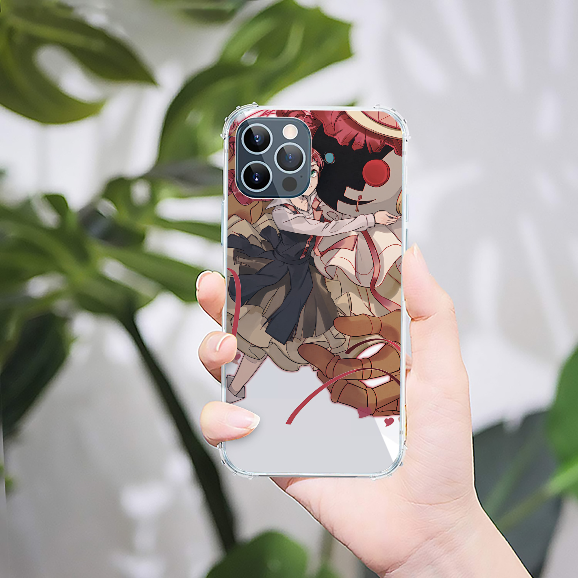 （画像用） 文豪ストレイドッグス Bungo Stray Dogs 【iPhone 12シリーズ対応】透明スマホケース（クリアソフトケース）